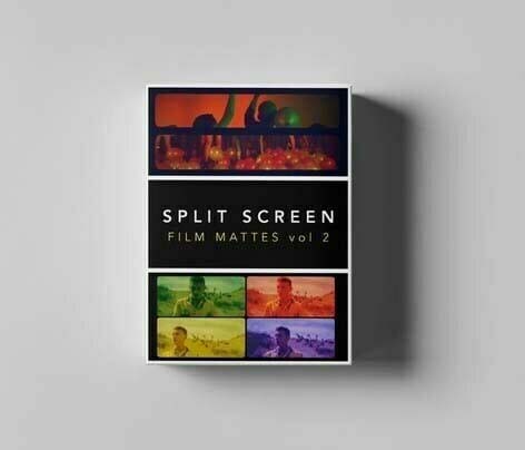 Tropic Colour – Split Screen Film Mattes Vol 02