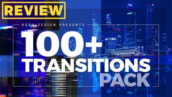 Videohive - 100 Different Transitions For After Effects