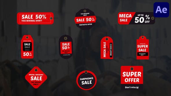 Videohive - Discount Sale Titles After Effects