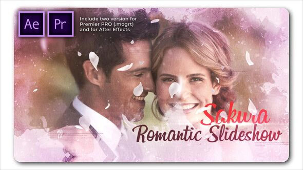 Videohive - Sakura Wedding Cinematic Slideshow