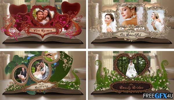 Videohive - Wedding Album Pop up Book