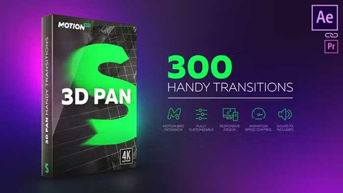 3D Pan Transitions Download
