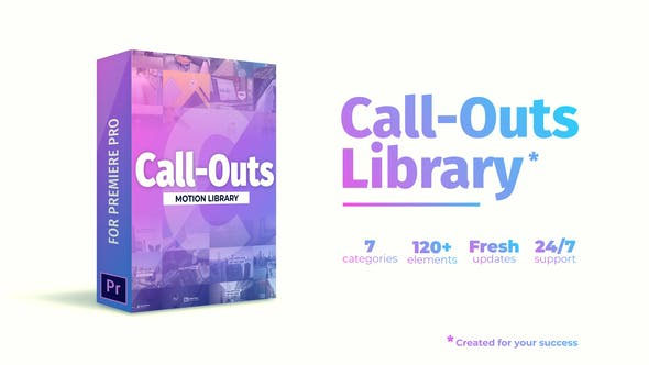 Call Outs Library For Premiere Pro