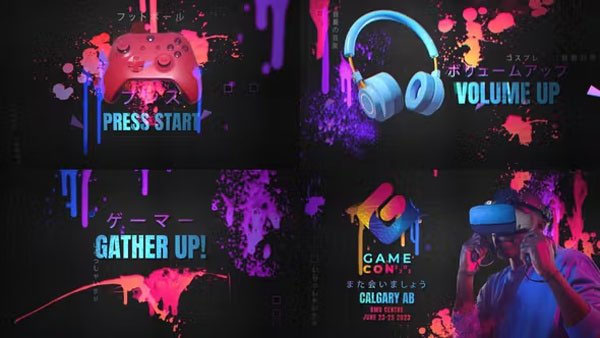 Videohive - Ink Drip & Splash Event Promo Intro
